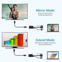 Cáp VGA to HDMI có âm thanh, độ phân giải Full HD 1080P – Kết nối nhanh cho máy tính và TV 7