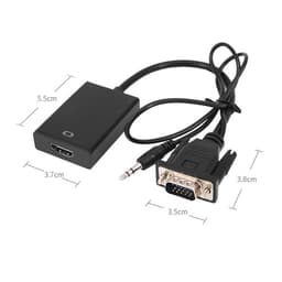 Cáp VGA to HDMI có âm thanh, độ phân giải Full HD 1080P – Kết nối nhanh cho máy tính và TV 9
