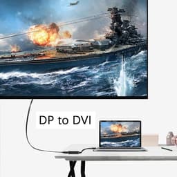 Cáp DP to DVI 1.8m Full HD – Kết nối mượt mà, độ phân giải cao 4