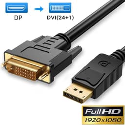 Cáp DP to DVI 1.8m Full HD – Kết nối mượt mà, độ phân giải cao 6