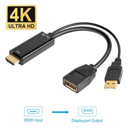 Cáp chuyển HDMI  to DP Displayport, HDMI sang DP  dây dài 1.8 mét  độ phân giải 2K 4k 9
