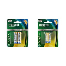 Vỉ 2 Viên Pin Maxell AÂ, AAA, 2A, 3A alkaline chính hãng, dòng điện ổn định, pin máy huyết áp 8