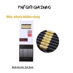 combo 10 đôi đũa cao cấp- đũa dành cho gia đình- quán ăn 4