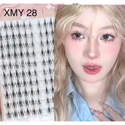 Hộp 20 hàng lông mi giả sợi chùm nhẹ nhàng tự nhiên - Hity Beauty 6