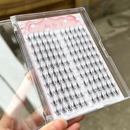 Hộp 20 hàng lông mi giả sợi chùm nhẹ nhàng tự nhiên - Hity Beauty 3