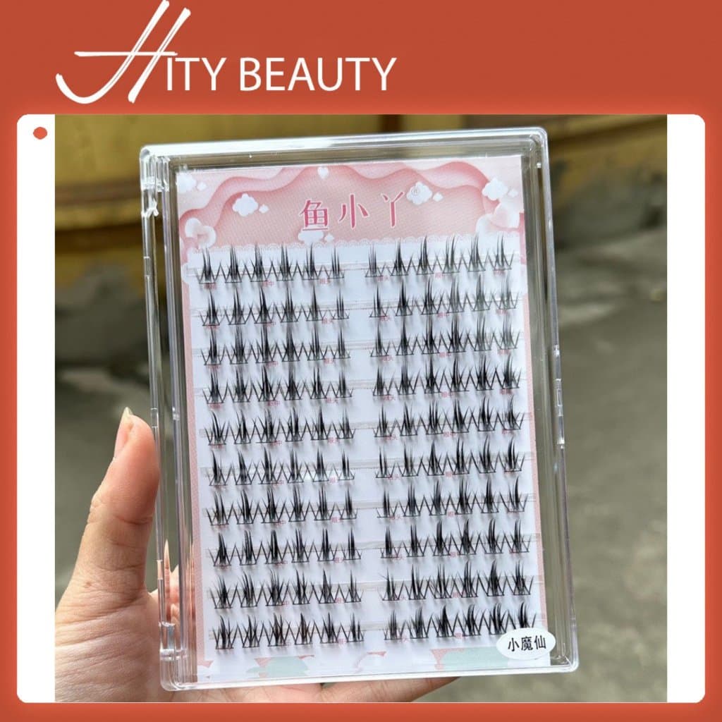 Hộp 20 hàng lông mi giả sợi chùm nhẹ nhàng tự nhiên - Hity Beauty