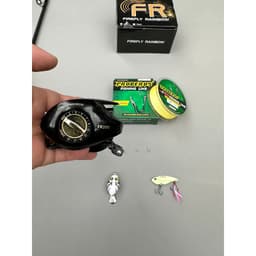 "Cần Lure Daiwa FR200 Nội Địa - Máy Ngang Có Tiếng Drag Click Chất Lượng" 6