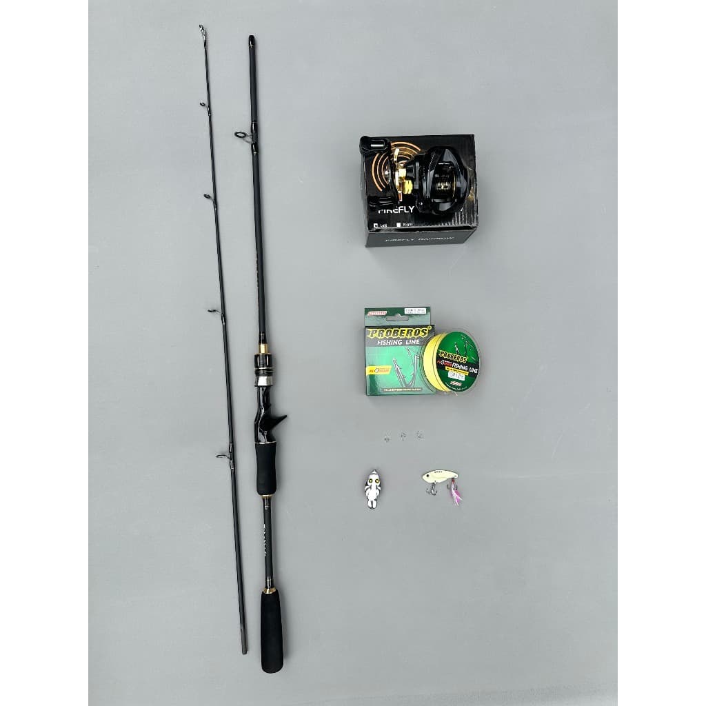 "Cần Lure Daiwa FR200 Nội Địa - Máy Ngang Có Tiếng Drag Click Chất Lượng"