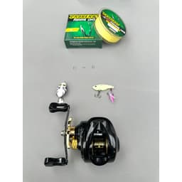 "Cần Lure Daiwa FR200 Nội Địa - Máy Ngang Có Tiếng Drag Click Chất Lượng" 7