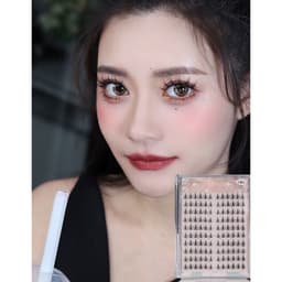 Hộp 20 hàng lông mi giả sợi chùm nhẹ nhàng tự nhiên - Hity Beauty 7
