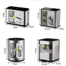 Bộ cài dao kéo đũa thìa trong nhà bếp chất liệu bằng inox 304 cao cấp với nhiều mẫu mã đa dạng 5