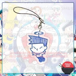 (mua 1 tặng 1) (CHONG CHÓNG TRE) Dây treo điện thoại CHÚ MÈO MÁY ĐẾN TỪ TƯƠNG LAI in hình anime mica dây móc khóa 4