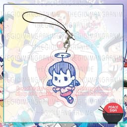 (mua 1 tặng 1) (CHONG CHÓNG TRE) Dây treo điện thoại CHÚ MÈO MÁY ĐẾN TỪ TƯƠNG LAI in hình anime mica dây móc khóa 6