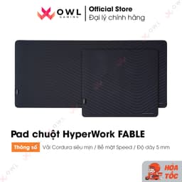 Pad chuột chuyên game HyperWork FABLE (Cordura Fabric) 1