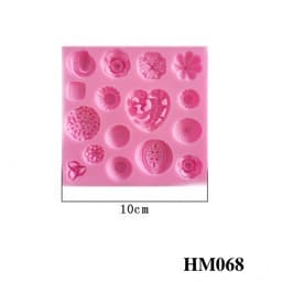 Khuôn silicone tạo hình trang trí độc đáo đủ loại chuẩn DIY - HM068 2