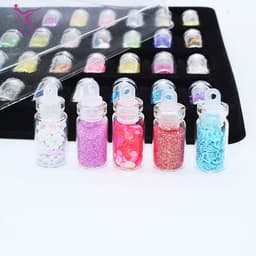 Kim tuyến trang trí – Hộp 48 lọ kim tuyến trang trí– set kim tuyến trang trí đầy đủ màu sắc HMC004 1