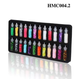 Kim tuyến trang trí – Hộp 48 lọ kim tuyến trang trí– set kim tuyến trang trí đầy đủ màu sắc HMC004 4