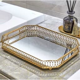 Giá Úp Cốc Mạ Vàng Khay Úp Cốc Đa Năng Khay Đựng Cốc Phong Cách Bắc Âu Trạng Trọng Chất Liệu Cao Cấp_M68 4