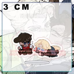 (mua 1 tặng 1) (3cm) Mô hình Standee in hình CODENAME ANASTASIA Mật Danh Anastasia BL manhwa chibi trang trí đáng yêu 4