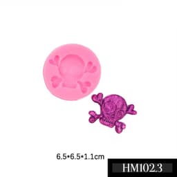 Khuôn silicon hình động vật chủ đề Halloween đủ loại - Khuôn dơi, bí ngô, ngôi sao, phù thuỷ chuẩn DIY - HM102 5