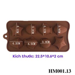 Khuôn socola động vật biển làm bánh hay đổ thạch rau câu chuẩn DIY - HM5001.13 2