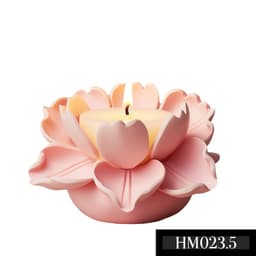 Khuôn Silicon Hình Hoa Sen - Sản phẩm Đa Năng cho Nến Thơm và Bánh - HM023 8