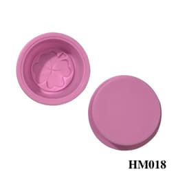 Khuôn silicon hình tròn tạo hình cỏ 4 lá dùng nến thơm, xà phòng – HM018 4