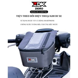 Túi Treo Đầu Xe Máy ZDK Zero,ZDK K1 Hàng Cao Cấp, Thoát Nhiệt Điện Thoại chính hãng 1