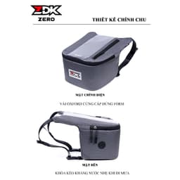 Túi Treo Đầu Xe Máy ZDK Zero,ZDK K1 Hàng Cao Cấp, Thoát Nhiệt Điện Thoại chính hãng 4