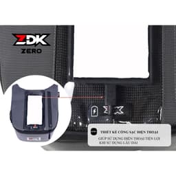 Túi Treo Đầu Xe Máy ZDK Zero,ZDK K1 Hàng Cao Cấp, Thoát Nhiệt Điện Thoại chính hãng 6