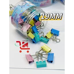 Lon 24 Cái Kẹp Bướm Đủ Màu GSTAR 32MM, Kim Loại Chống Gỉ, Kẹp Giấy, Tài Liệu Dùng Trong Văn Phòng 7