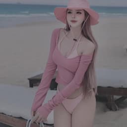|ẢNH THẬT| Set Bikini 3 Món Hai Mảnh Kèm Áo MPB 2