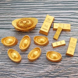 Khuôn silicon thỏi vàng tạo hình trang trí độc đáo chuẩn DIY - HM096 2