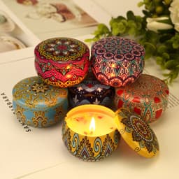 Hủ thiếc đựng nến thơm hay hũ làm nến thơm handmade chuẩn DIY – HM160 2