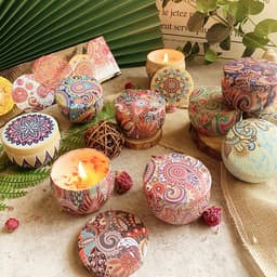 Hủ thiếc đựng nến thơm hay hũ làm nến thơm handmade chuẩn DIY – HM160 5