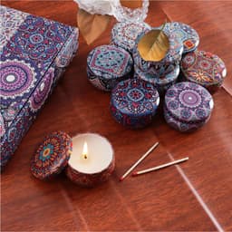 Hủ thiếc đựng nến thơm hay hũ làm nến thơm handmade chuẩn DIY – HM160 3