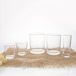 Cốc thủy tinh làm nến handmade - Làm nến ly trong suốt chuẩn DIY HM160 4