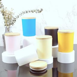 Cốc thủy tinh làm nến handmade - Làm nến ly trong suốt chuẩn DIY HM160 3