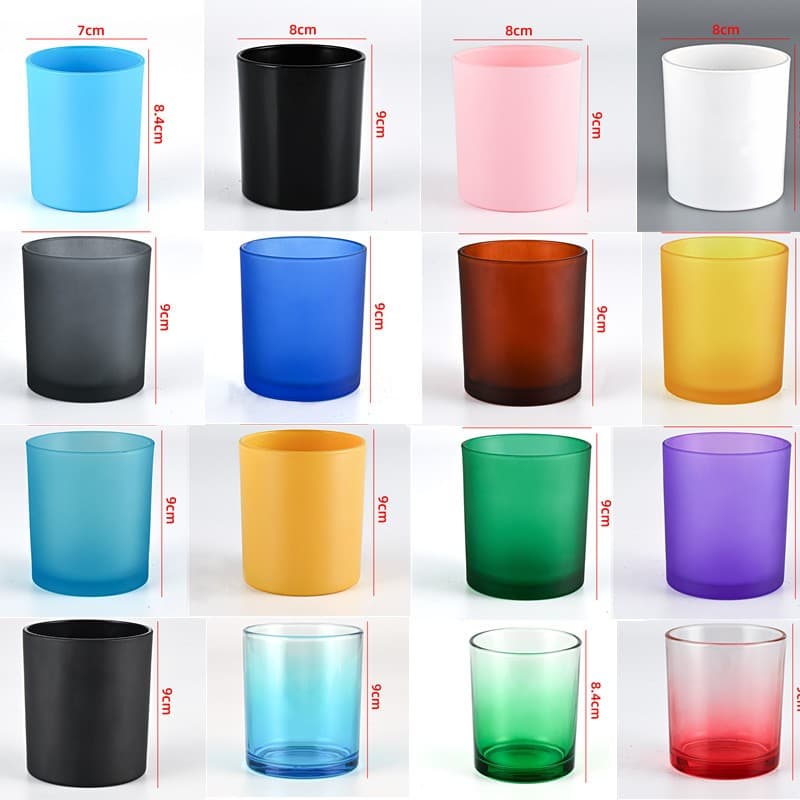 Cốc thủy tinh làm nến handmade - Làm nến ly trong suốt chuẩn DIY HM160