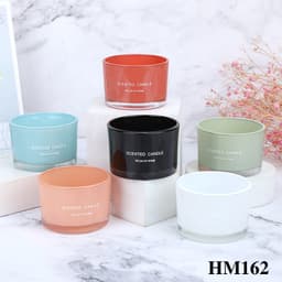 Cốc và hũ thủy tinh làm nến thơm handmade chuẩn DIY HM162 2