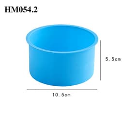 Khuôn silicon hình trụ làm đế bánh kem - Khuôn 4 bánh hình tròn lớn làm xà phòng thơm handmade chuẩn DIY - HM054 3