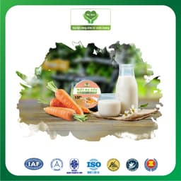 MẶT NẠ DẺO SỮA BÒ TƯƠI & BỘT CÀ RỐT (100ml) 2