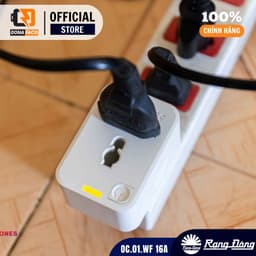 Ổ cắm wifi Rạng Đông OC.01.WF 16A 3500W thông minh tích hợp điều khiển thiết bị và hẹn giờ tắt 3