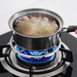 Giá đỡ Nồi, Bếp Gas Chống Trượt và Vỉ Chắn Gió Bếp Ga Tròn. LMS 5