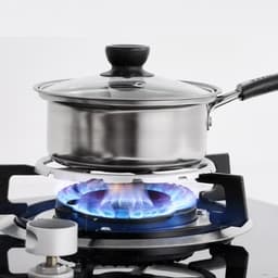 Giá đỡ Nồi, Bếp Gas Chống Trượt và Vỉ Chắn Gió Bếp Ga Tròn. LMS 2