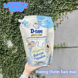Nước Giặt Dnee Deluxe 1100ml Cao Cấp Dùng Cho Quần Áo Cả Gia Đình, Hàng Nội Địa Thái An Toàn Cho Bé 9