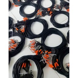 DÂY CỘT GÀ CAO SU CO GIÃN , DÂY THẢ GÀ CHẠY BỘI - DÀI 2M 1