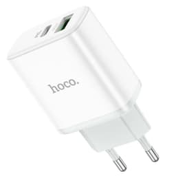 Bộ Sạc Nhanh 20W Hoco C105A Typec Ra Li-ght-ni-ng ios và Cóc Sạc Hoco C105A 9