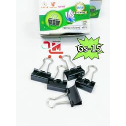 Hộp 12 Cái Kẹp Bướm Đen 51mm/ GS-51 / GSTAR / Kẹp Chắc Chắn, Chống Gỉ, Kẹp Giấy, Tài Liệu Chất Lượng Tốt 6