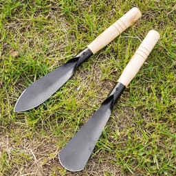 Xẻng làm vườn inox, xẻng thép trắng, dụng cụ làm vườn xới đất - NGƯỜI LÀM VƯỜN 9
